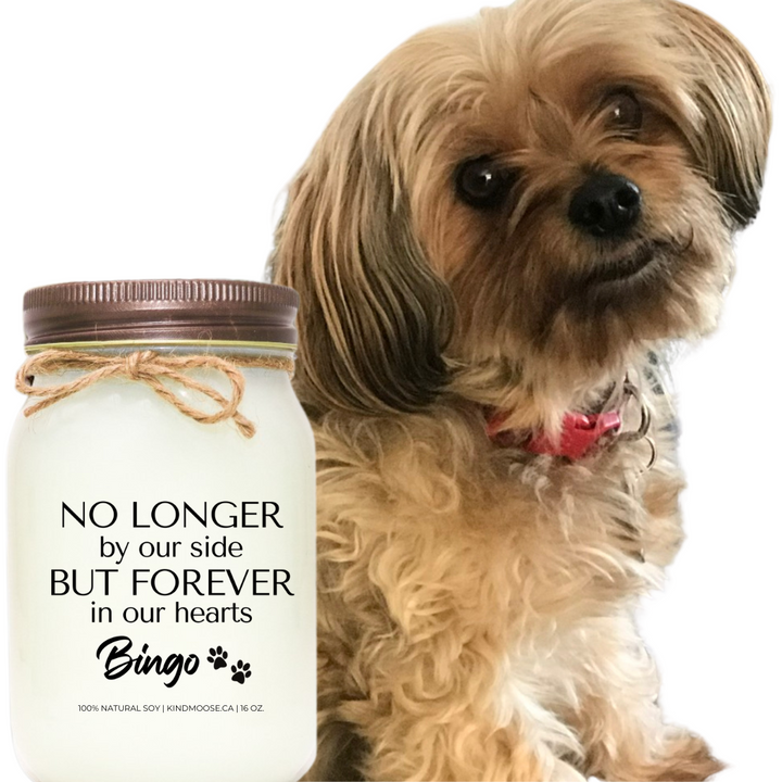 NO LONGER BY OUR SIDE, FOREVER IN OUR HEARTS - CUSTOMIZED