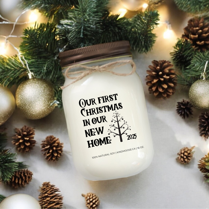 OUR FIRST CHRISTMAS IN OUR NEW HOME "2026" - 16oz