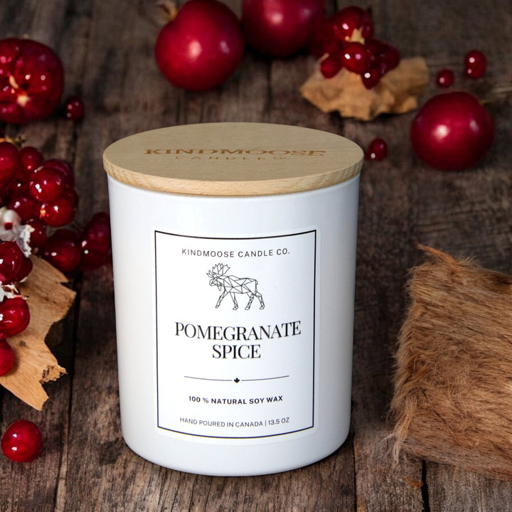 POMEGRANATE SPICE - Double Wick