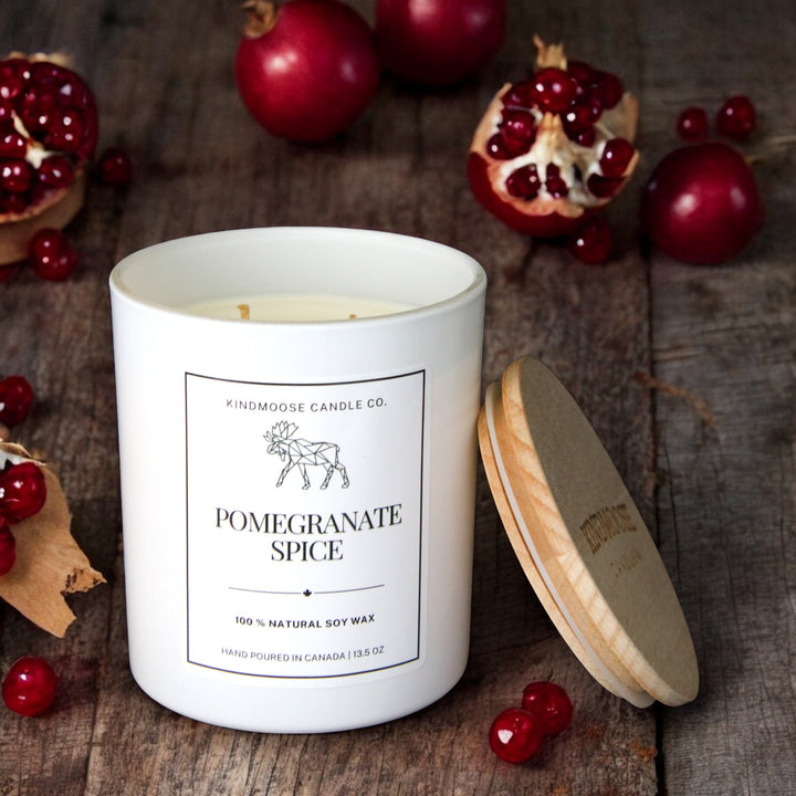 POMEGRANATE SPICE - Double Wick