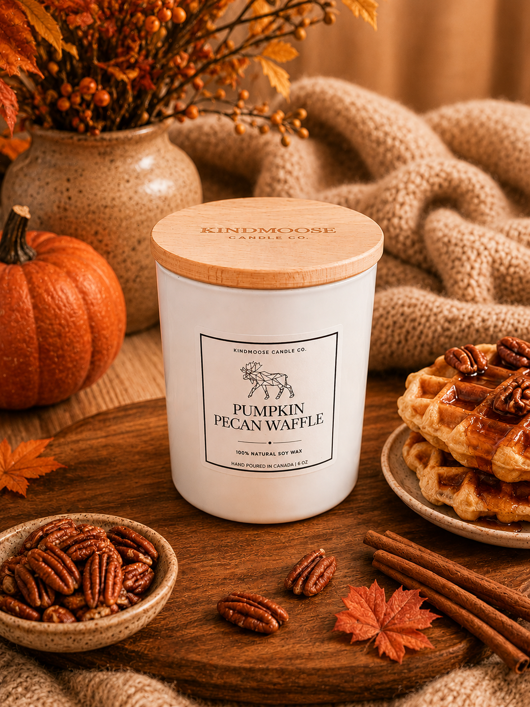 PUMPKIN PECAN WAFFLE - 6oz