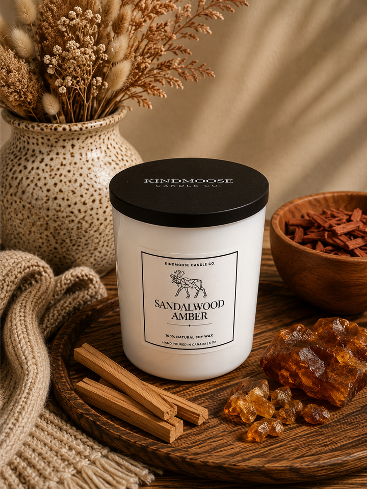 SANDALWOOD AMBER - 6oz