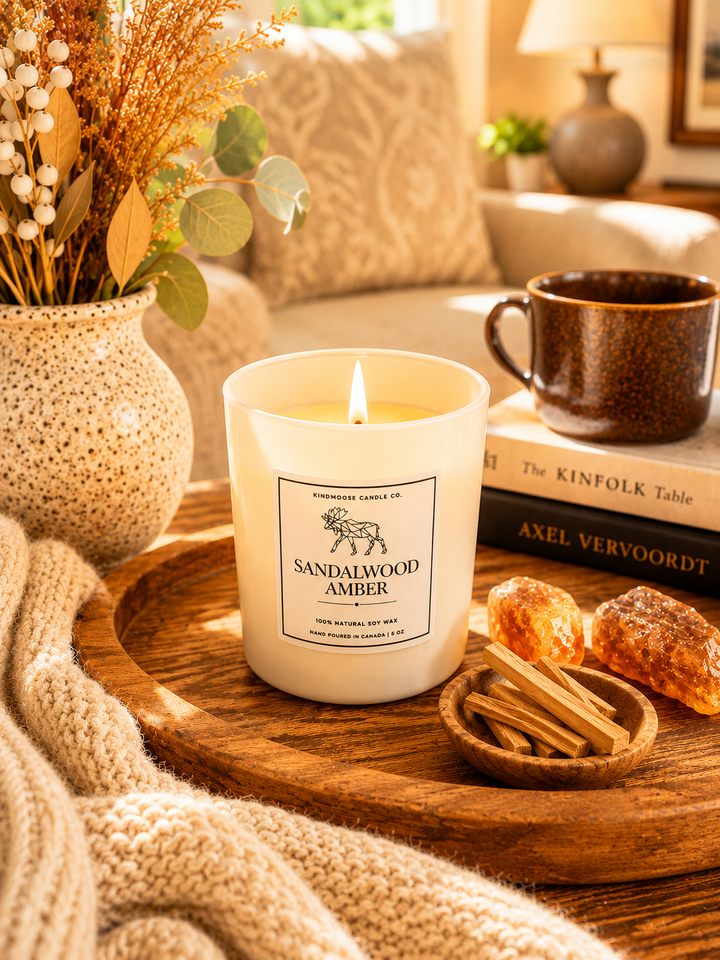SANDALWOOD AMBER - 6oz