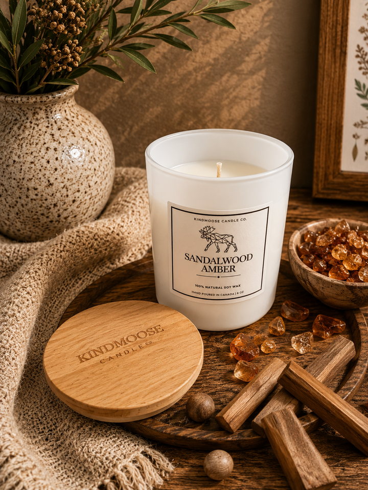 SANDALWOOD AMBER - 6oz