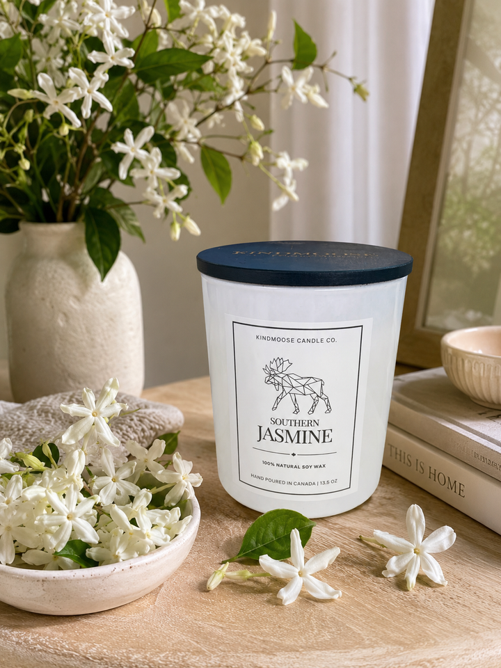 SOUTHERN JASMINE - Double Wick Soy Candle
