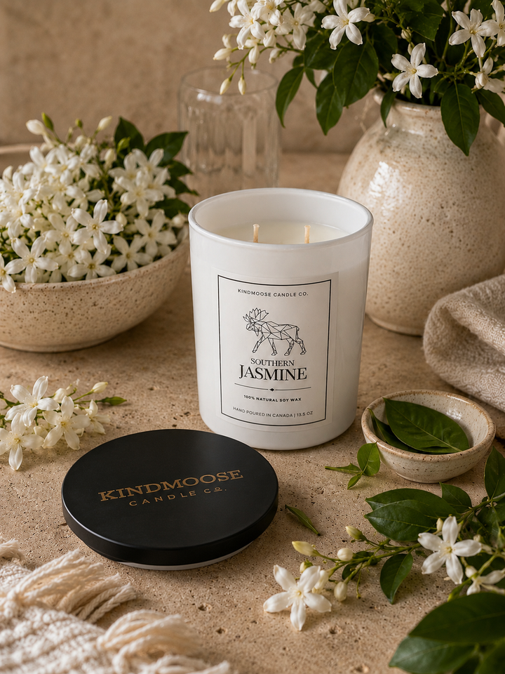 SOUTHERN JASMINE - Double Wick Soy Candle