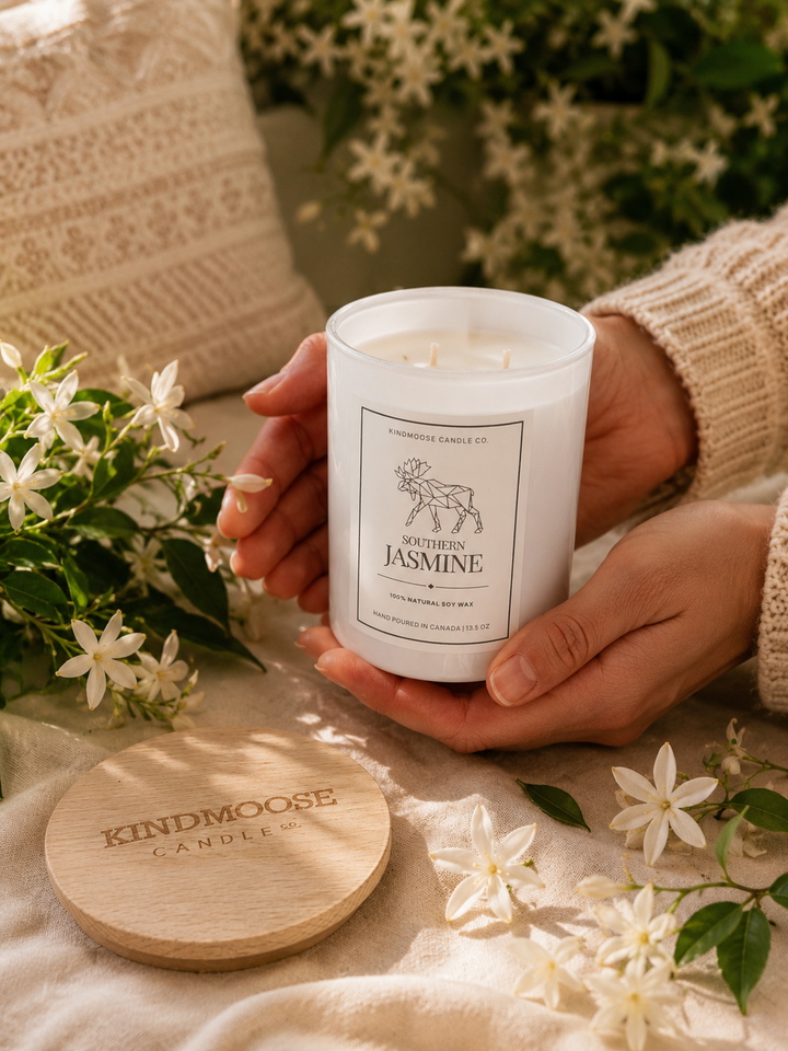 SOUTHERN JASMINE - Double Wick Soy Candle