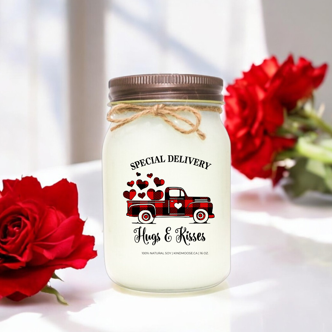 SPECIAL DELIVERY - HUGS & KISSES - 16oz