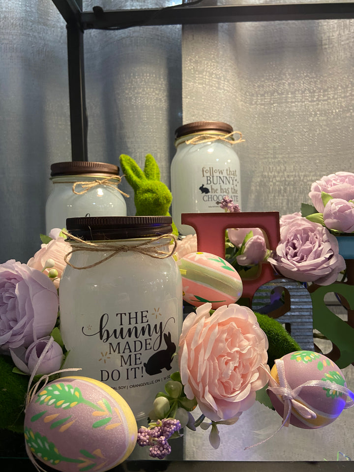 THE BUNNY MADE ME DO IT - 16oz