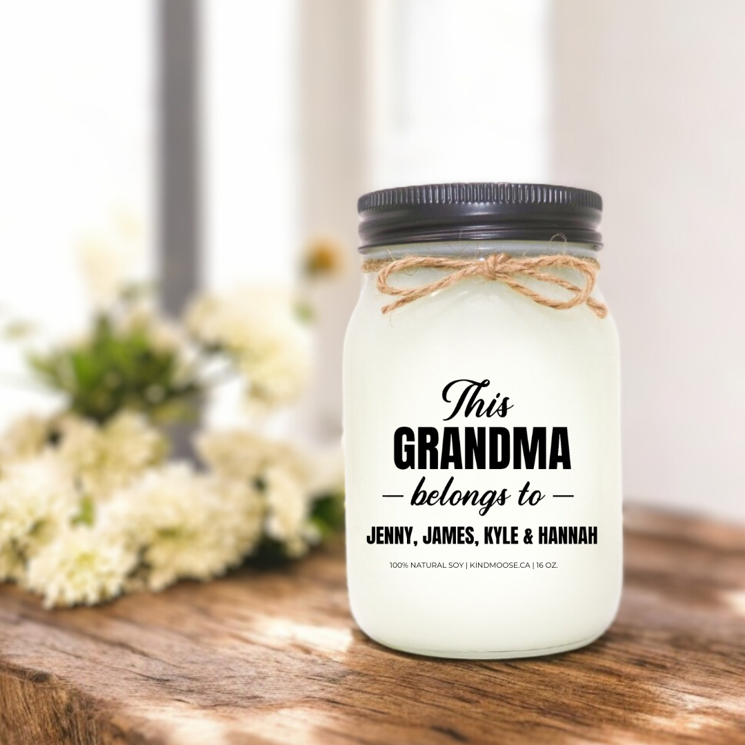 This  Grandma Belongs to..... Customized