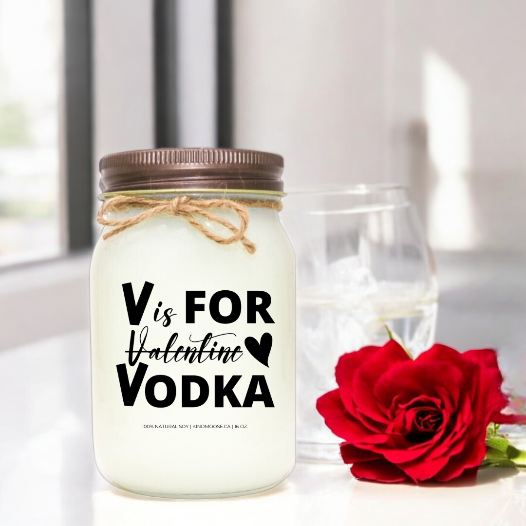 V IS FOR VODKA - 16oz