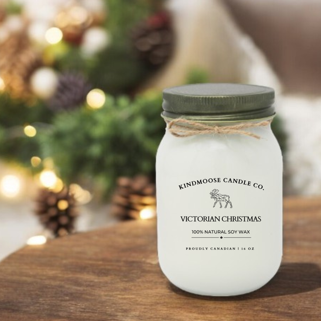 VICTORIAN CHRISTMAS Soy Wax Candle 16 oz