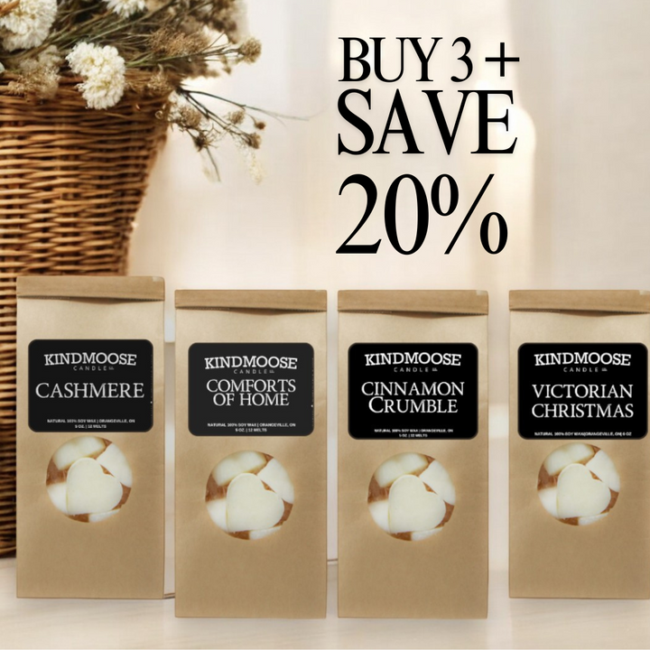 Soy Wax Melts (12) - Cashmere