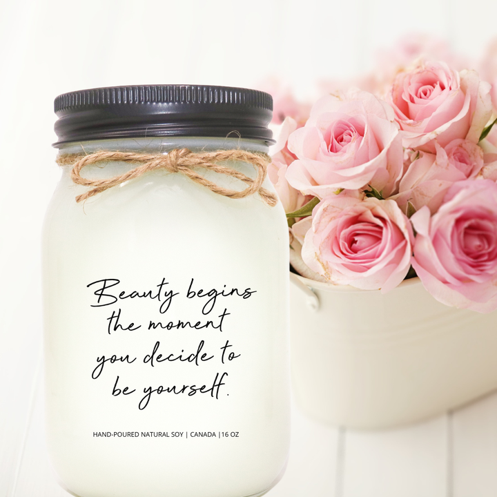 KINDMOOSE CANDLE CO 16 oz Candle Apple Pie / Black Beauty begins the moment you decide to be yourself Baby It's Cold Outside -Soy Candles Orangeville, Ontario