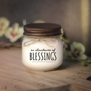 KINDMOOSE CANDLE CO 16 oz Candle Distressed Bronze / Apple Harvest An Abundance of Blessings 8 oz KINDMOOSE Candle Co. - The Best Candles for Every Occasion!