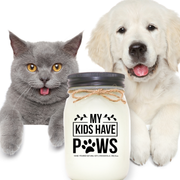 KINDMOOSE CANDLE CO 16 oz Candle My Kids Have Paws