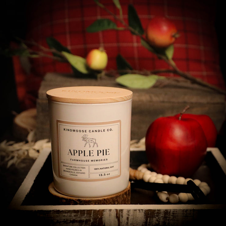 KINDMOOSE CANDLE CO Apple Pie - Double Wick