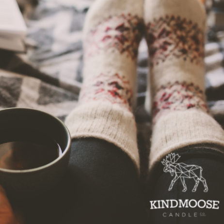 KINDMOOSE CANDLE CO COMFORTS OF HOME (8oz) COMFORTS OF HOME Scented SOY CANDLES - KINDMOOSE Candle Co.