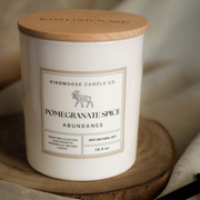 KINDMOOSE CANDLE CO Pomegranate Spice - Double Wick