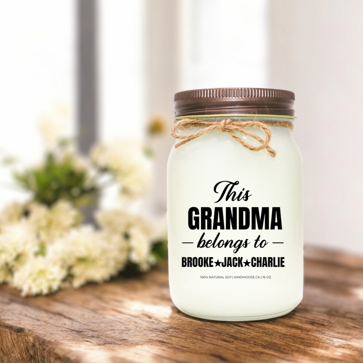 This  Grandma Belongs to..... Customized