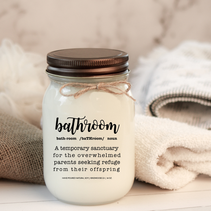 BATHROOM - TEMPORARY SANCTUARY FROM OFFSPRING - 16oz