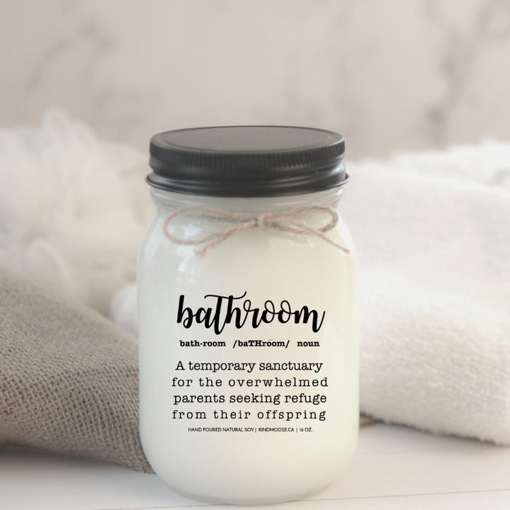 BATHROOM - TEMPORARY SANCTUARY FROM OFFSPRING - 16oz