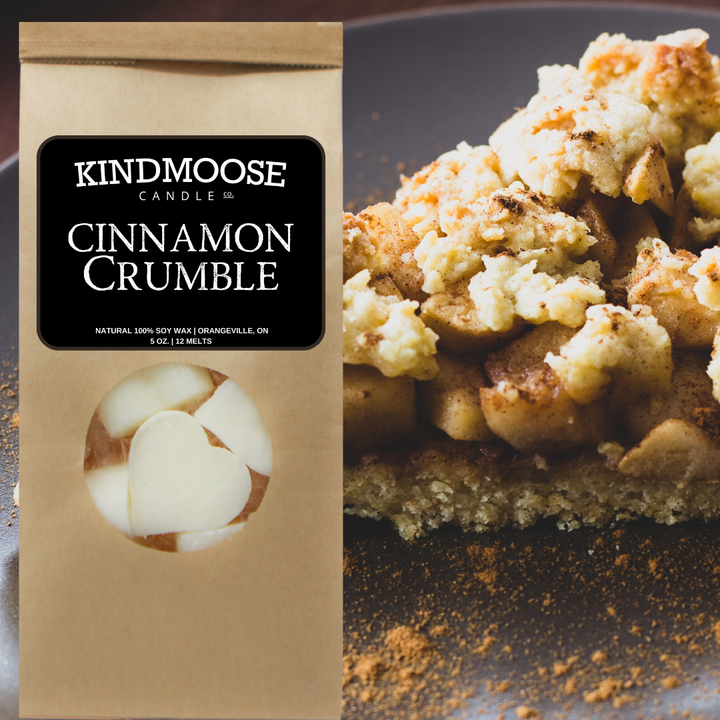 CINNAMON CRUMBLE - Soy Wax Melts (12)