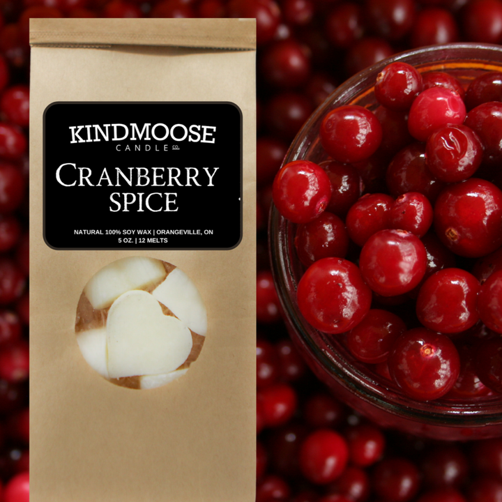 CRANBERRY SPICE - Soy Wax Melts (12)