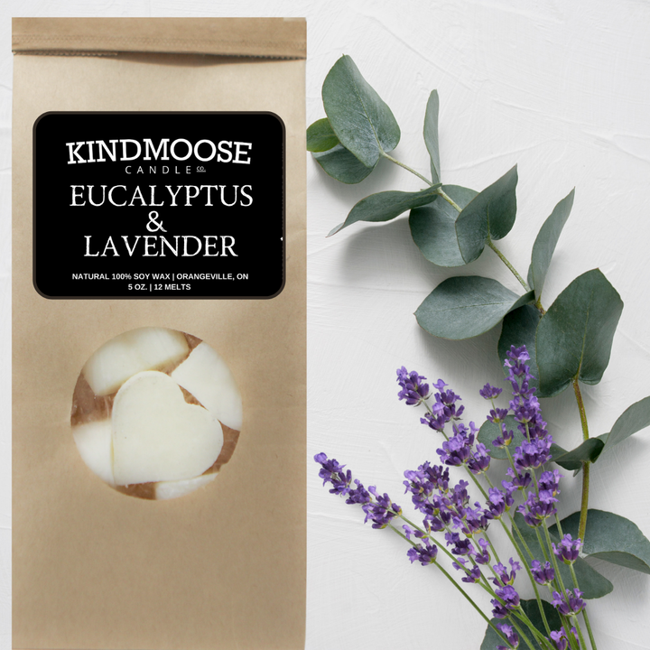 EUCALYPTUS & LAVENDER - Soy Wax Melts (12)