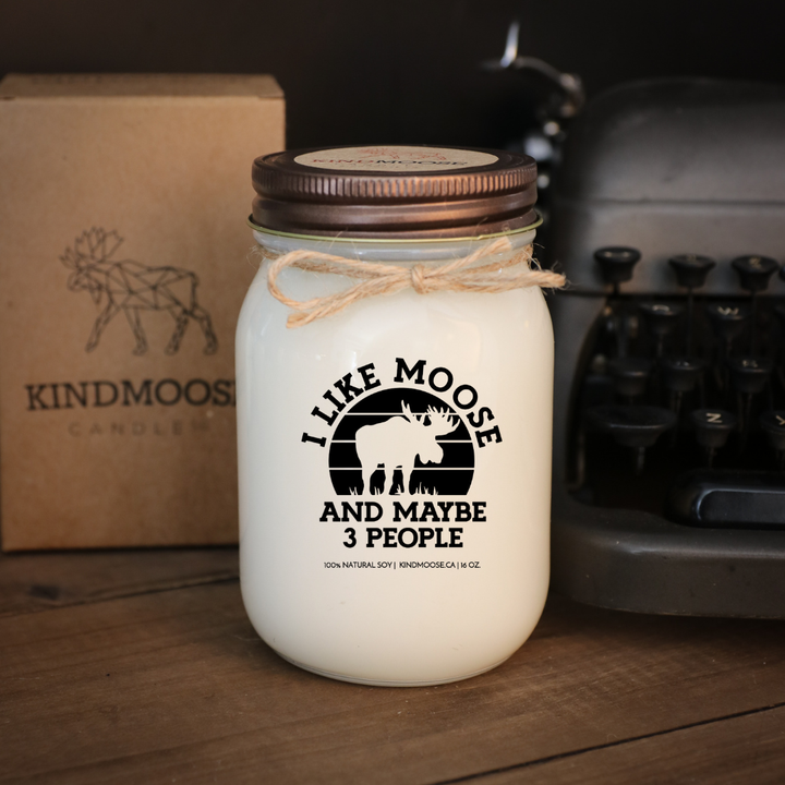 I LIKE MOOSE AND MAYBE 3 PEOPLE - 16oz