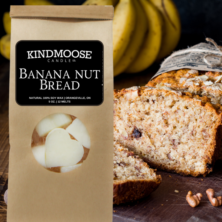 BANANA NUT BREAD - Soy Wax Melts (12)