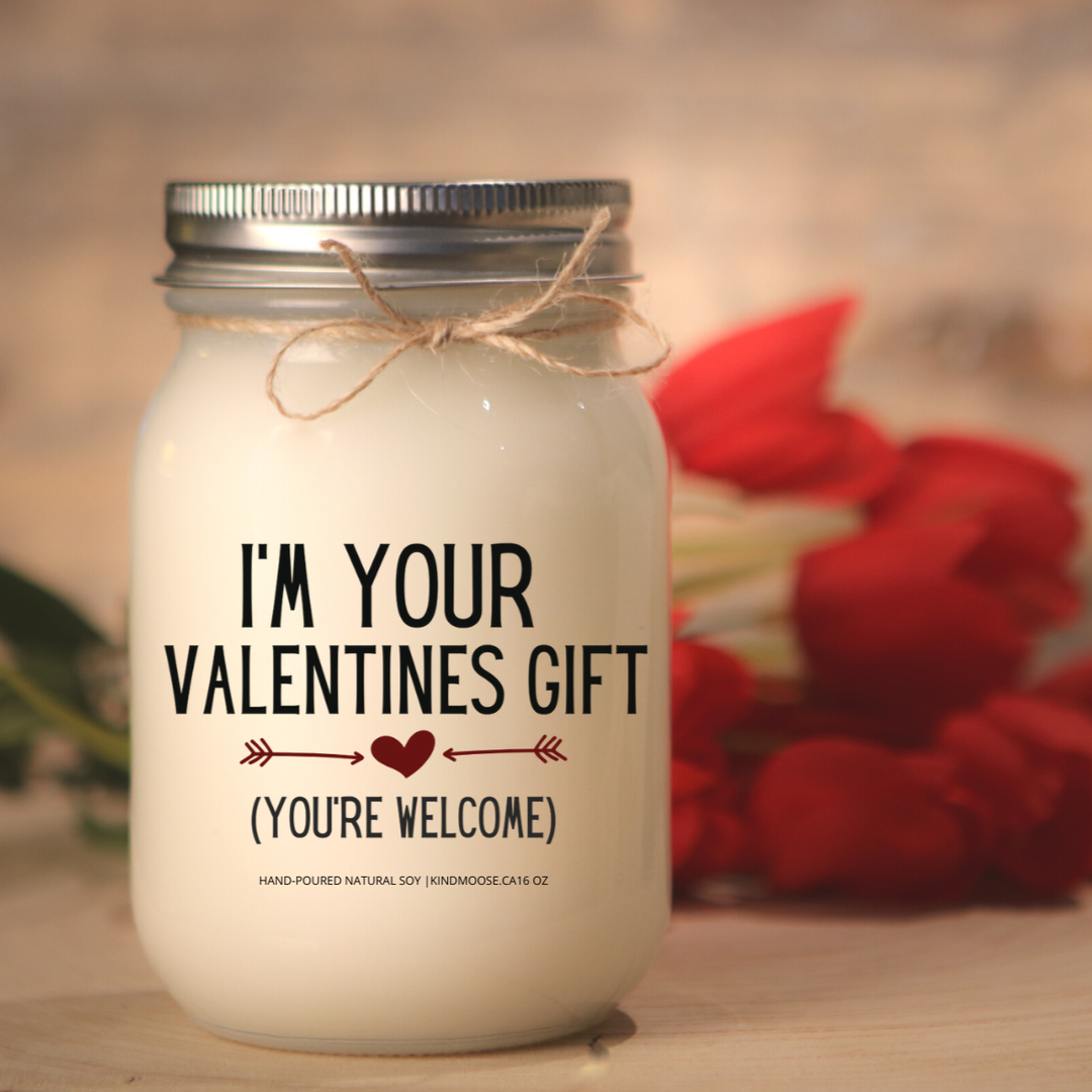 KINDMOOSE CANDLE CO 16 oz Candle Apple Pie / Silver I'm Your Valentines Gift - You are Welcome Baby It's Cold Outside -Soy Candles Orangeville, Ontario