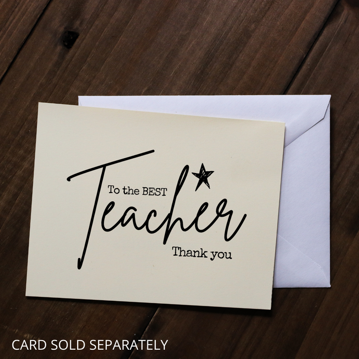 KINDMOOSE CANDLE CO 16 oz Candle Behind every student who believes in themselves, is a teacher who believed in them first