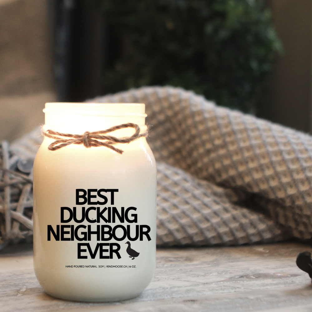 KINDMOOSE CANDLE CO 16 oz Candle Best Ducking Neighbour