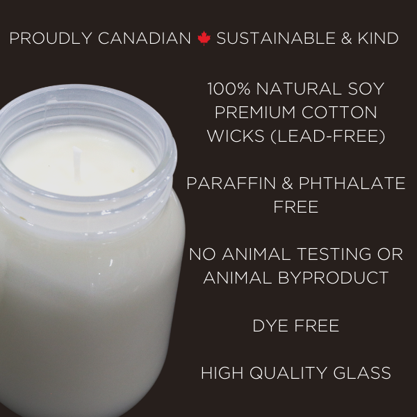 KINDMOOSE CANDLE CO 16 oz Candle Flower Truck I Love My Grandma, Soy Candles hand poured in Orangeville, Ontario Canada