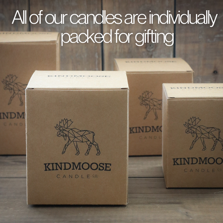 KINDMOOSE CANDLE CO 16 oz Candle Happy Fall Y'All The Most Natural Smelling Candles You'll Ever Find - KINDMOOSE CANDLES