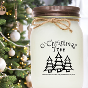 KINDMOOSE CANDLE CO 16 oz Candle O' Christmas Tree