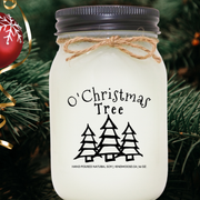 KINDMOOSE CANDLE CO 16 oz Candle O' Christmas Tree