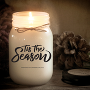 KINDMOOSE CANDLE CO 16 oz Candle Tis The Season