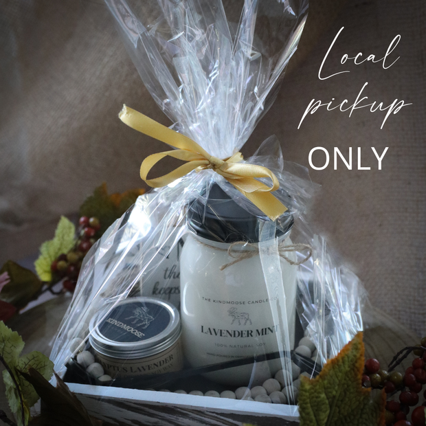  KINDMOOSE CANDLE Co. Inc. Apple Pie / Cellophane ( For Local PickUp Only) Gift Set For Mom