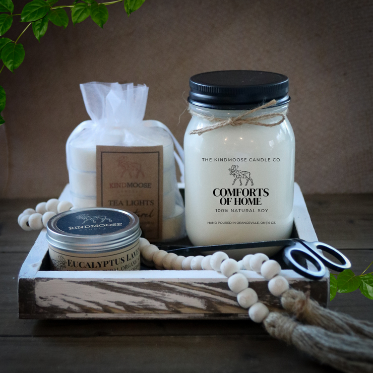 KINDMOOSE CANDLE Co. Inc. Gift Set For -  New Home
