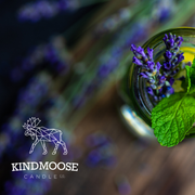 KINDMOOSE CANDLE CO LAVENDER  MINT Natural Soy Candles - Lavender Mint