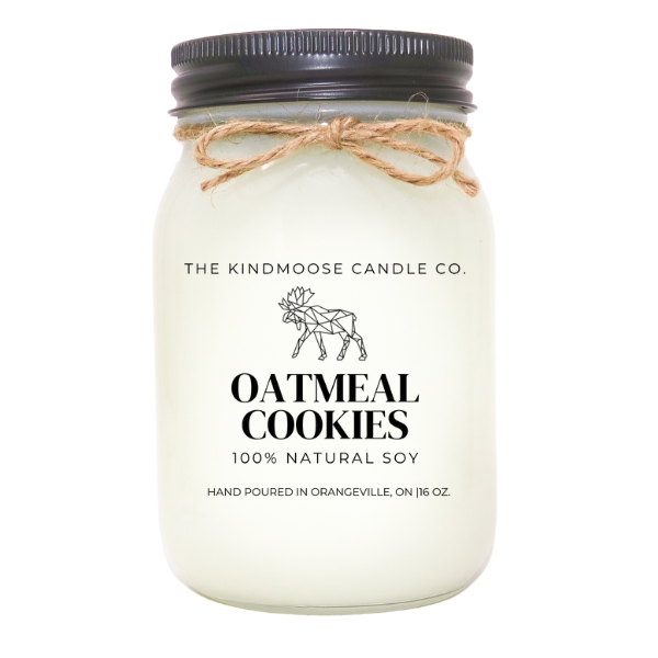 KINDMOOSE CANDLE CO OATMEAL COOKIES KINDMOOSE Candle Co. - The Best Scented Soy Candles