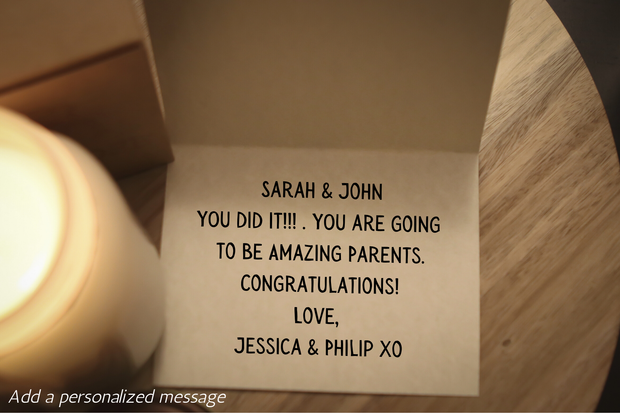 KINDMOOSE CANDLE CO Oh Baby! - Greeting Card
