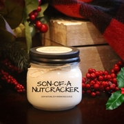 KINDMOOSE CANDLE CO Son-of-a Nutcracker Drink Up Bitches, Hand-poured Natural Soy Candles.  