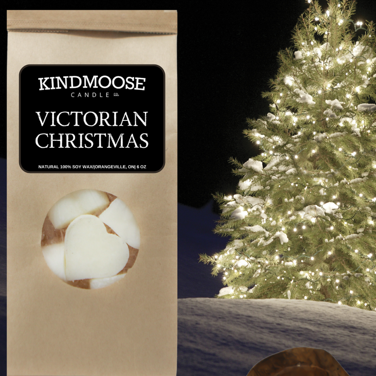 KINDMOOSE CANDLE CO Soy Wax Melts Soy Wax Melts - Victorian Christmas Soy Wax Melts.  100% Natural Soy