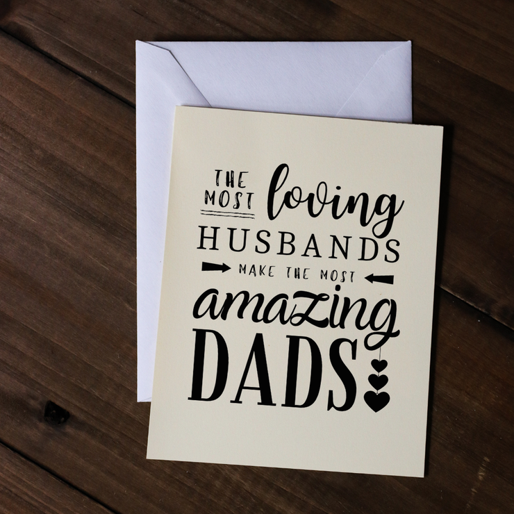 KINDMOOSE CANDLE CO The Most Loving Husbands Make the Most Amazing Dads