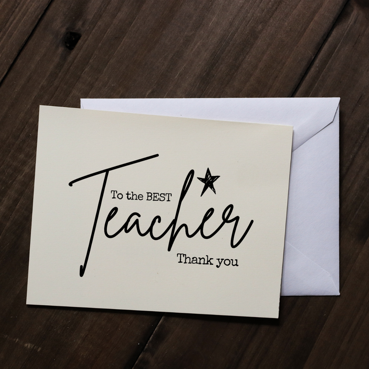 KINDMOOSE CANDLE CO To The Best Teacher.  Thank You