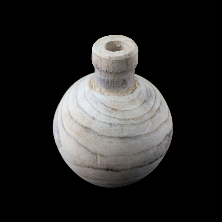 KINDMOOSE CANDLE CO Wick Trimmers Wooden Bottle Vase